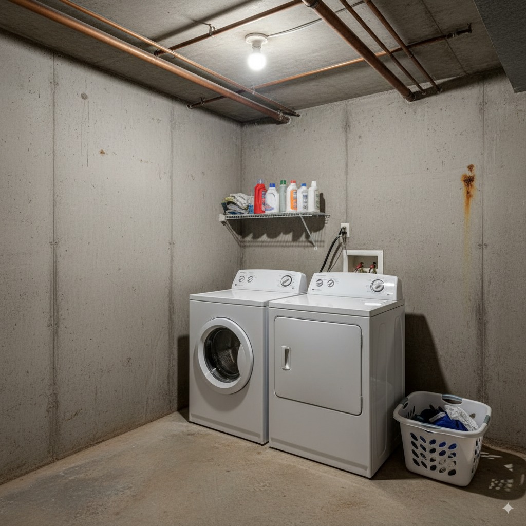 Before - Modern Laundry Room