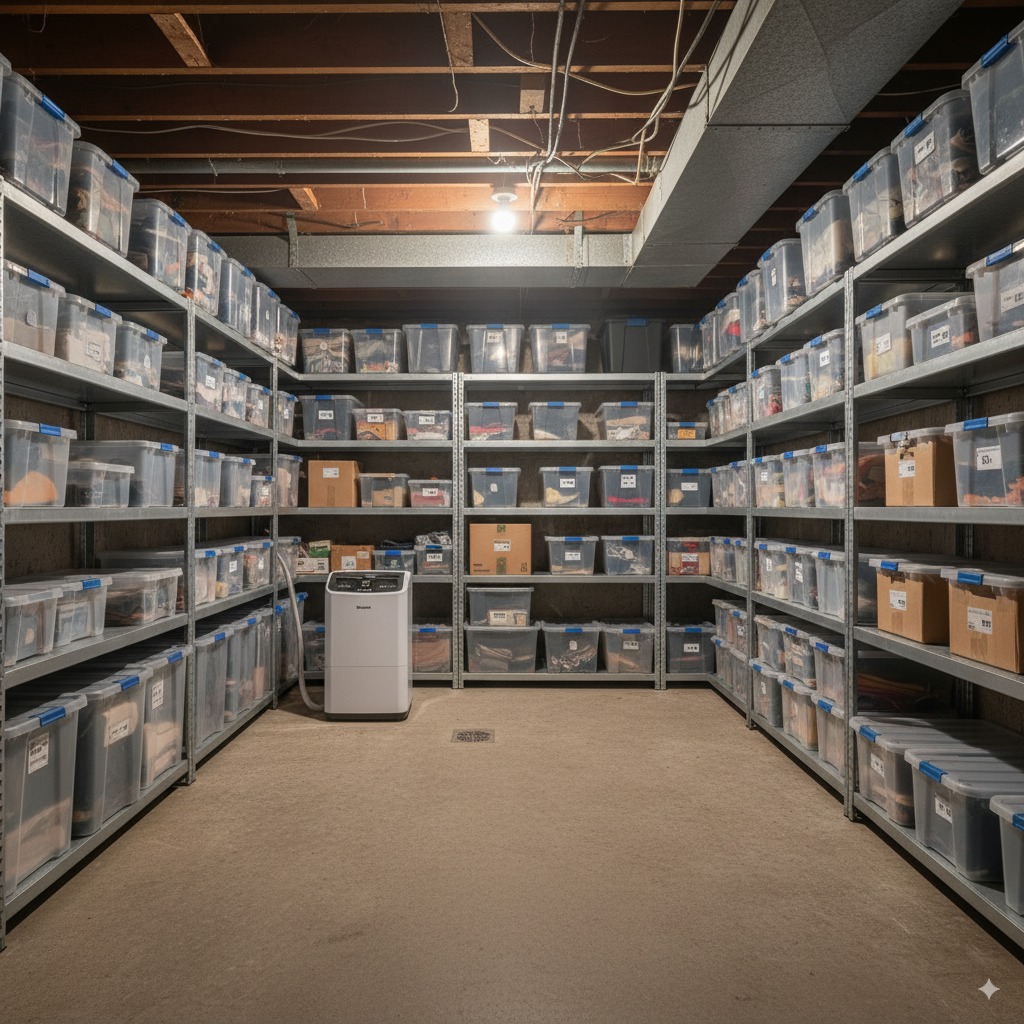 Organized Storage Area