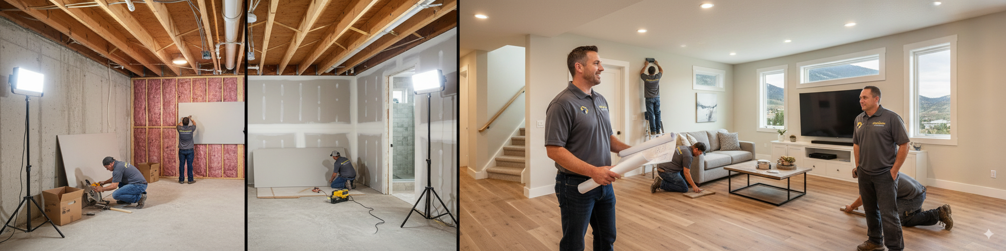 Full Basement Finishing Services